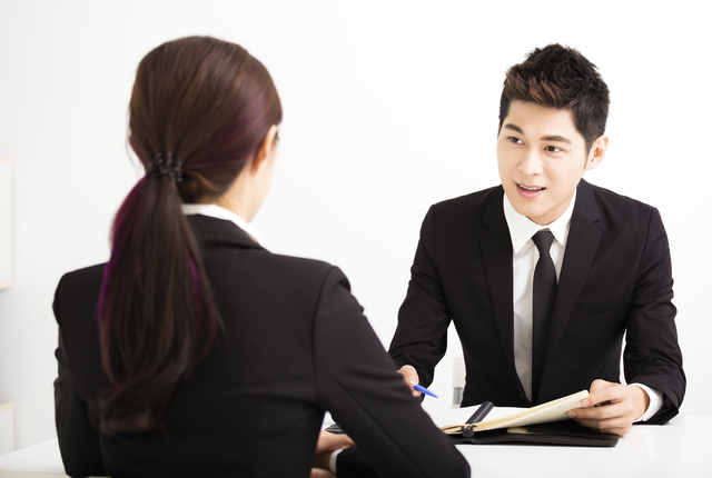 Human resource concept and Job interview